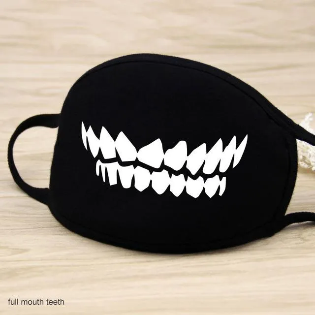 Cartoon Lovely Cotton Masks Festive Party Respirator Keep Warm Cotton Cute Bear Mask Camouflage Anti Dust Mouth Muffle Respirato
