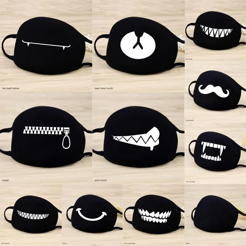 Cartoon Lovely Cotton Masks Festive Party Respirator Keep Warm Cotton Cute Bear Mask Camouflage Anti Dust Mouth Muffle Respirato
