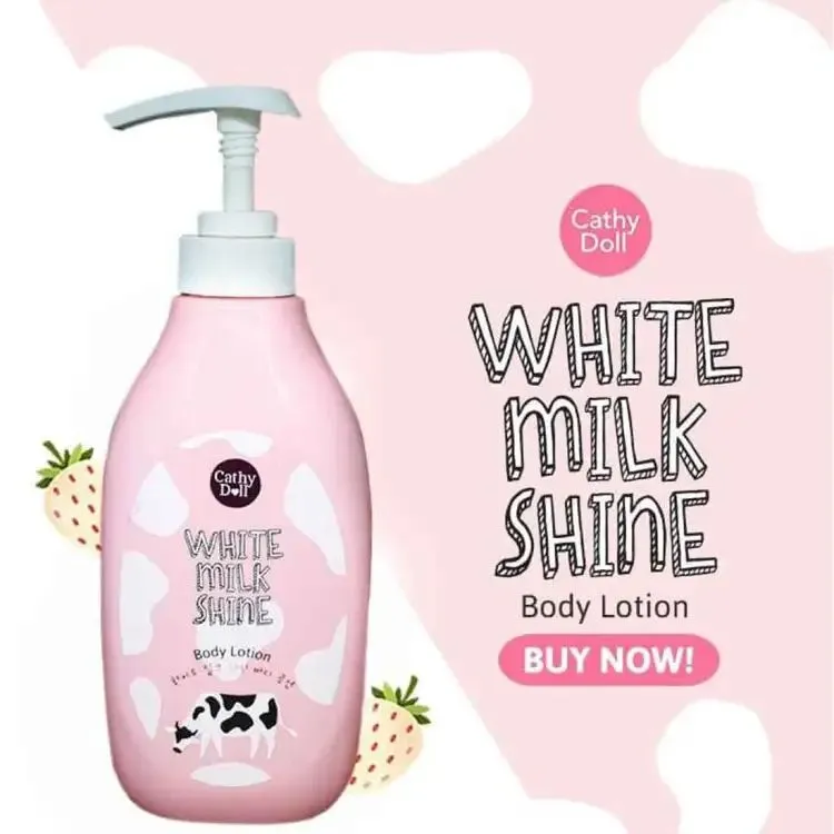 Cathy Doll White Milk Shine Body Lotion - 450ml