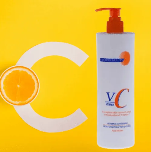 Century Beauty Vitamin C Whitening Moisturizing After Bathing Lotion - 480ml