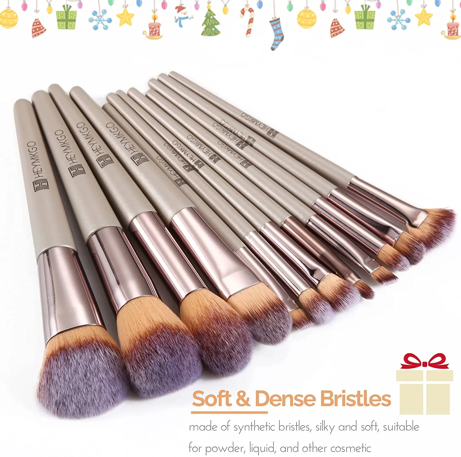 Champion-10pcs Makeup Brush Sets with Makeup Sponge