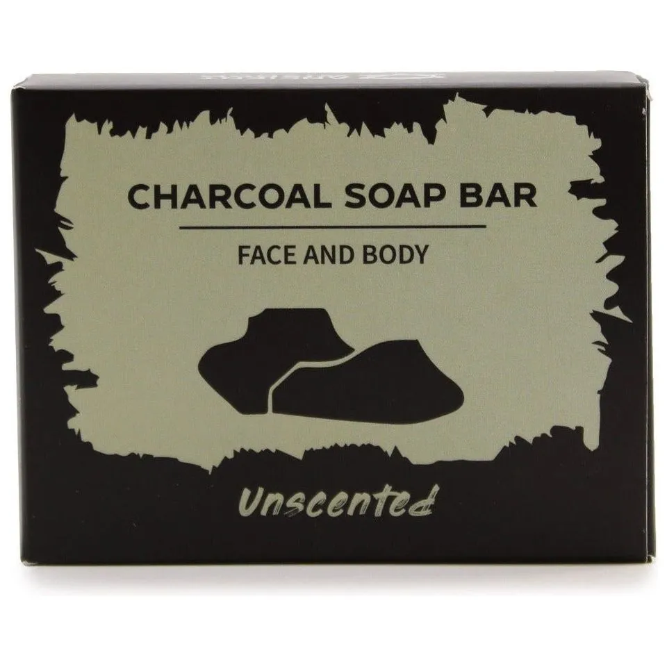 Charcoal Soap with Pure Essential Oils Argan oil Hempseed Oil and Shea Butter.