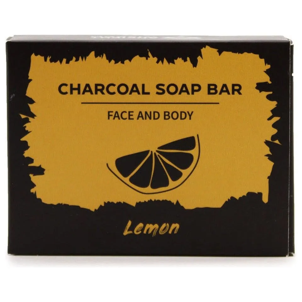 Charcoal Soap with Pure Essential Oils Argan oil Hempseed Oil and Shea Butter.
