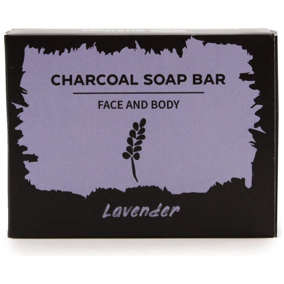 Charcoal Soap with Pure Essential Oils Argan oil Hempseed Oil and Shea Butter.