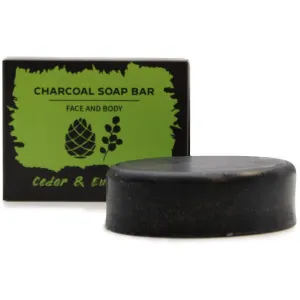 Charcoal Soap with Pure Essential Oils Argan oil Hempseed Oil and Shea Butter.