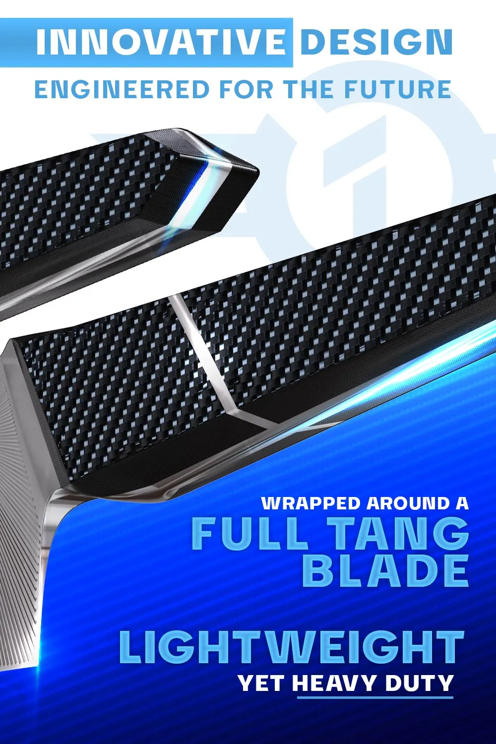 Chef & Cleaver Hybrid Knife 8" | Crixus | Quantum 1 Series | Dalstrong ©