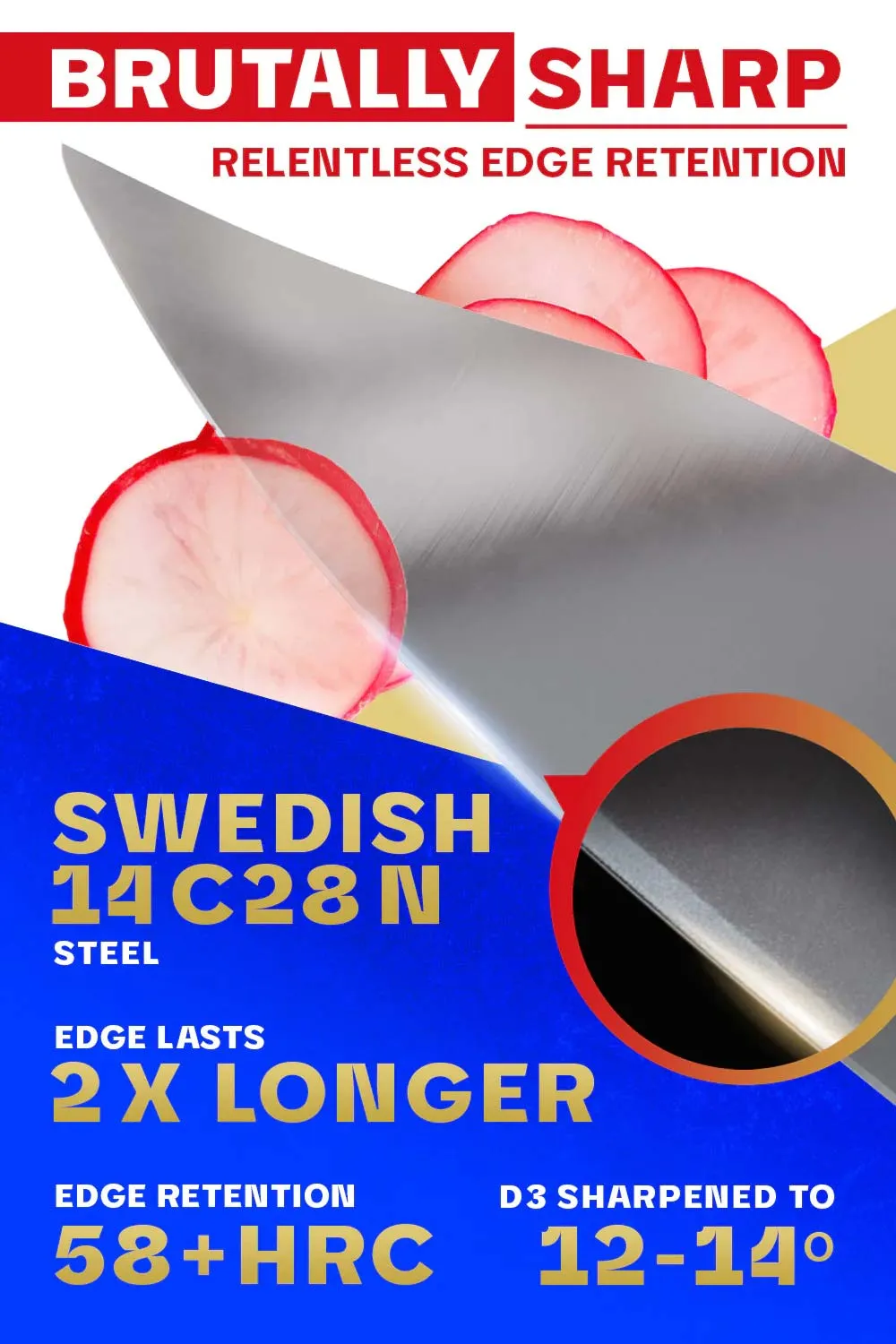 Chef Knife 8" | Centurion Series | Dalstrong ©