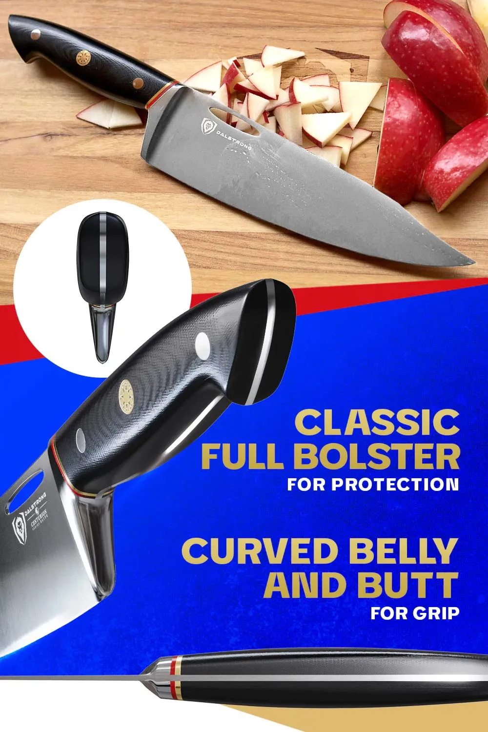 Chef Knife 8" | Centurion Series | Dalstrong ©