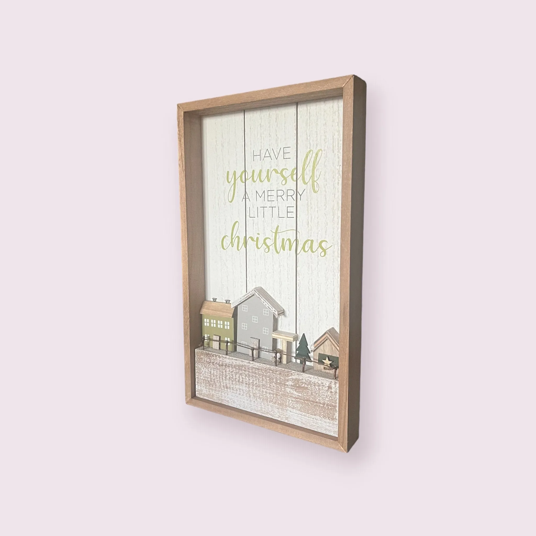 Christmas Decorative Hanging Sign - Set of 3