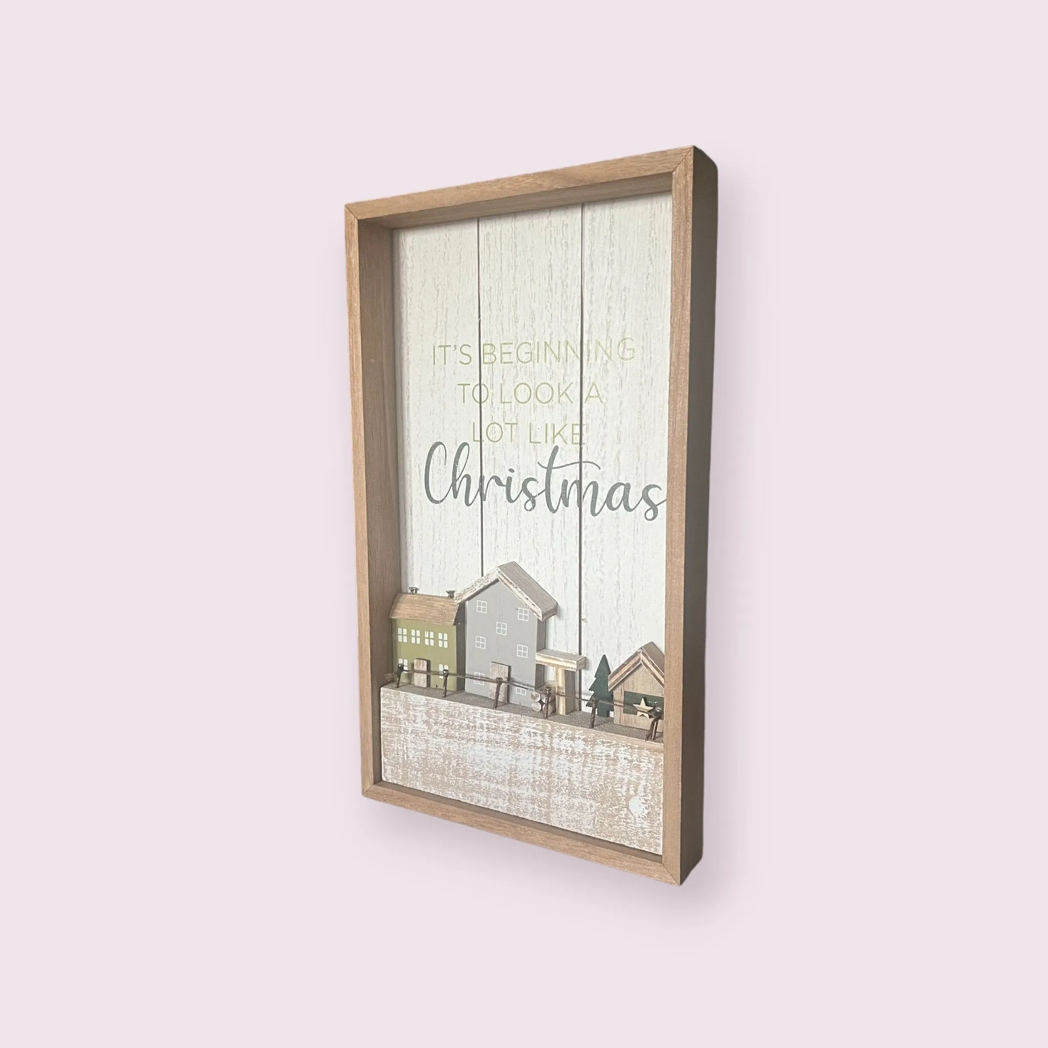 Christmas Decorative Hanging Sign - Set of 3