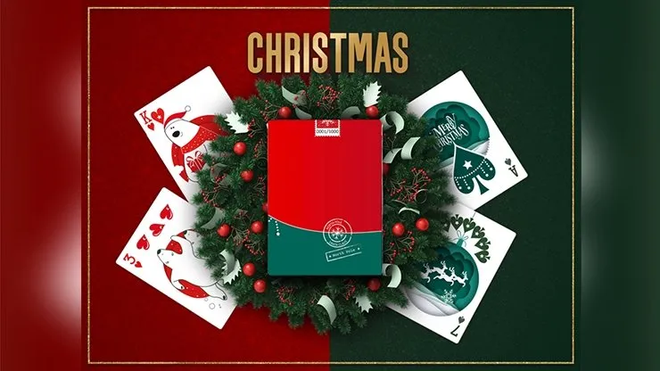 Christmas Playing Cards (Red) by TCC