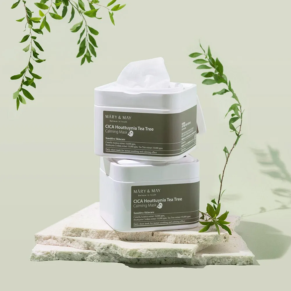 CICA Houttuynia Tea Tree Calming Mask 30EA