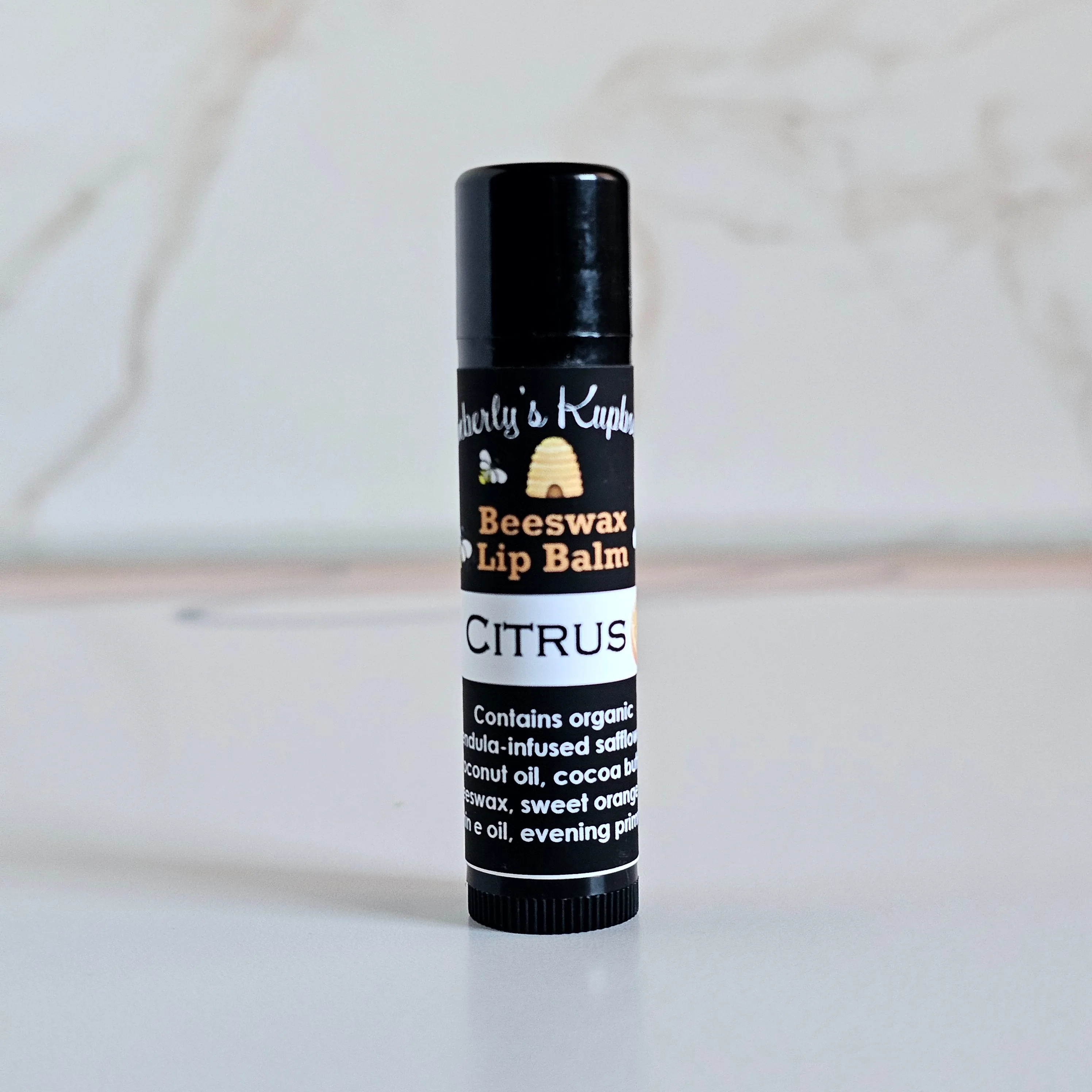 Citrus Lip Balm made with Beeswax