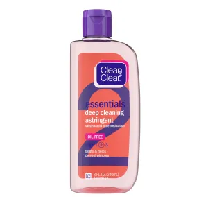 Clean & Clear Essentials Astringent - Oil-Free Deep Cleaning, 8 fl oz