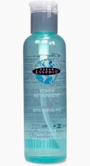 Clear Essence Toner Astringent Facial Cleanser 8 oz