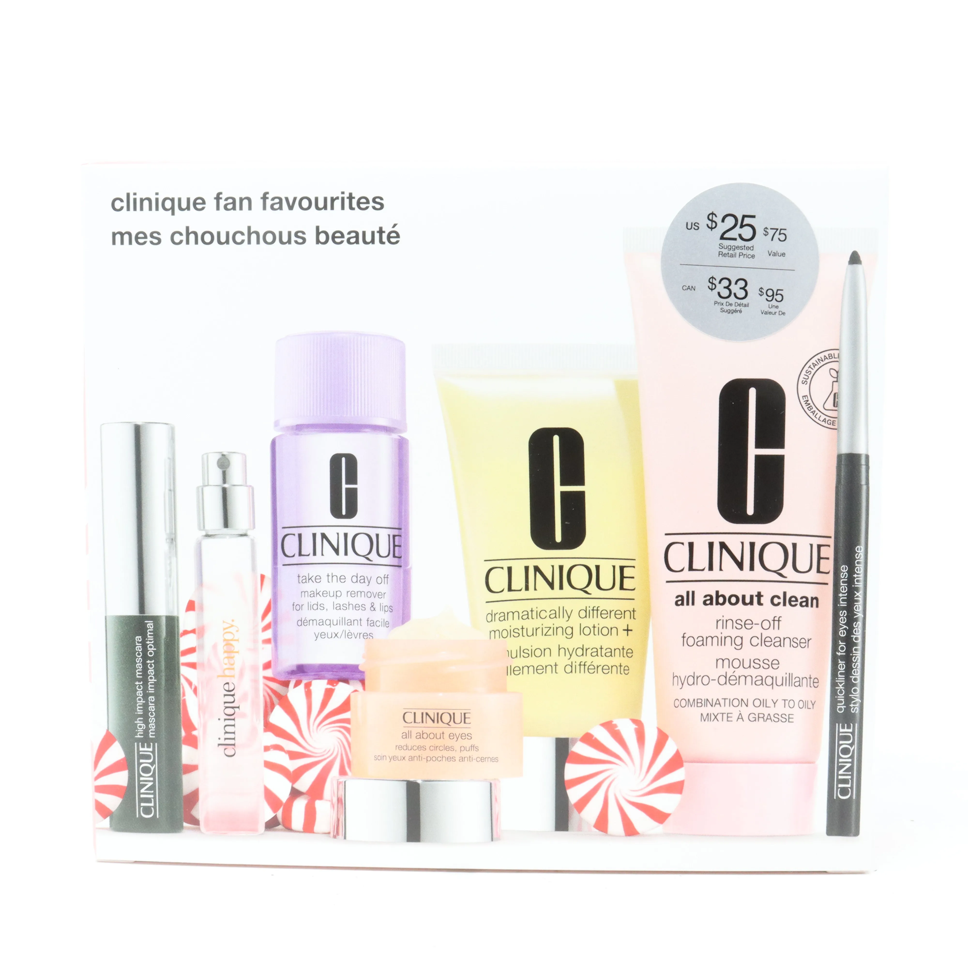 Clinique Clinique Fan Favorites 7 Pcs Set  / New With Box