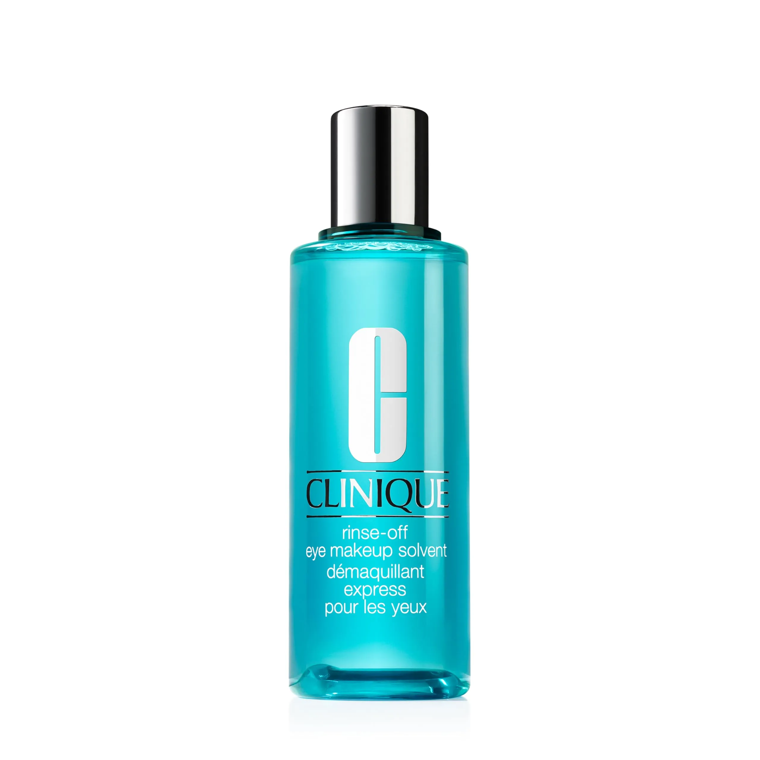 Clinique Rinse-Off Oil Free Eye Makeup Remover Solvent | Safe For Sensitive Skin, 1 Fl Oz
