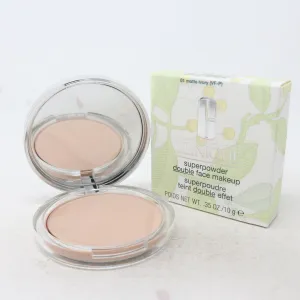 Clinique Super Powder Double Face Makeup  0.35oz/10g New With Box