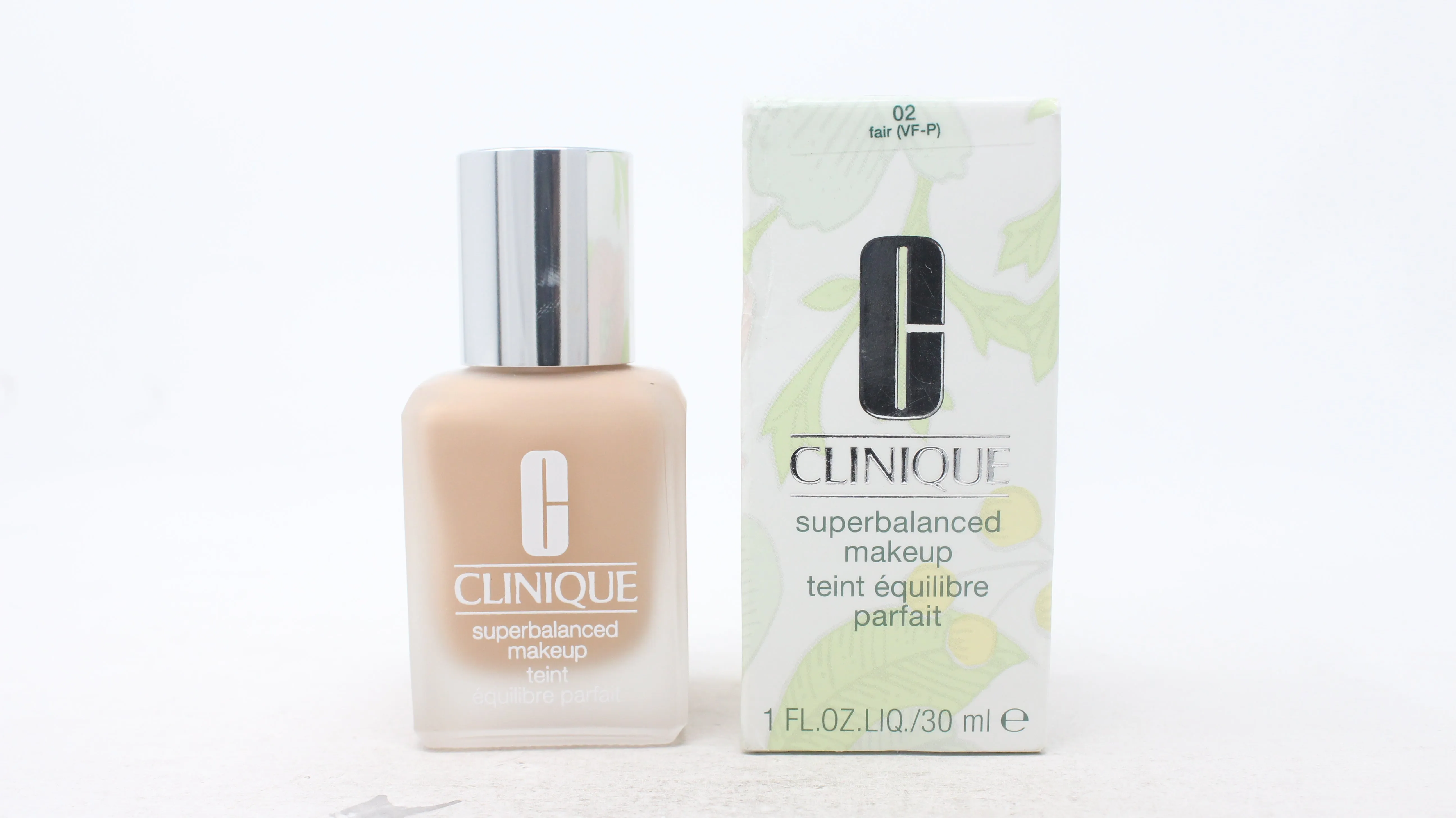 Clinique Superbalanced Makeup Foundation 02 Fair 1oz/30ml New With Box