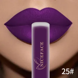 Color Matte Liquid Lip Gloss – Waterproof, Long-Lasting & Moisturizing
