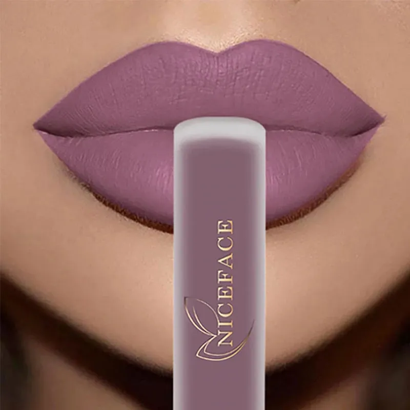Color Matte Liquid Lip Gloss – Waterproof, Long-Lasting & Moisturizing