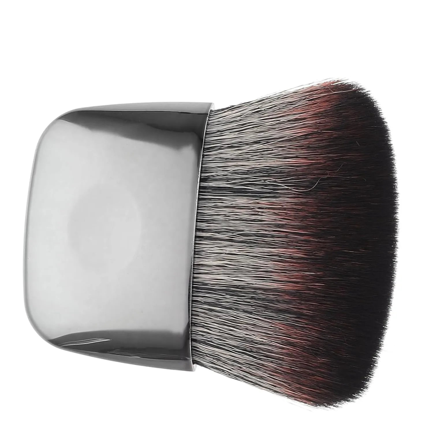Compact Blush and Foundation Tool with Sleek Electroplated Finish Travel Friendly Design for Women for Outdoor Use and Purses