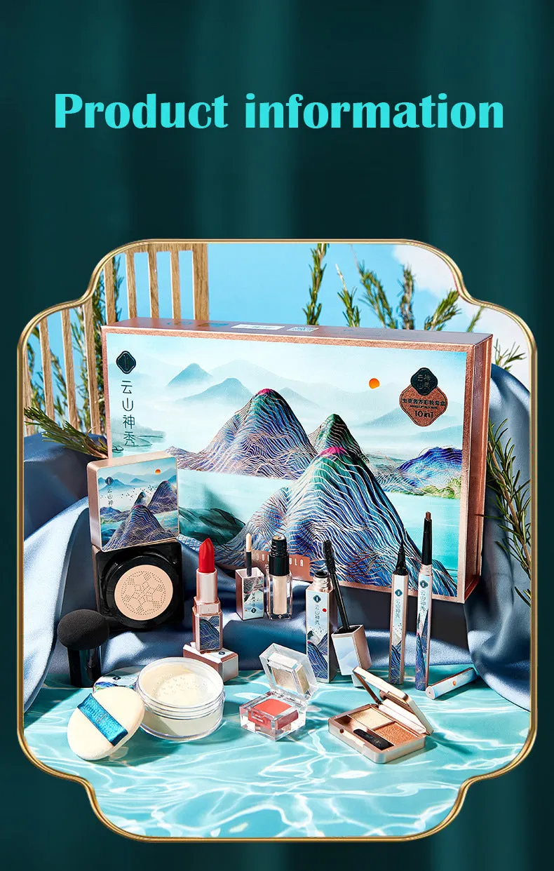 Cosmetic Makeup Sets kit Finishing Face Powder Eye Shadow
