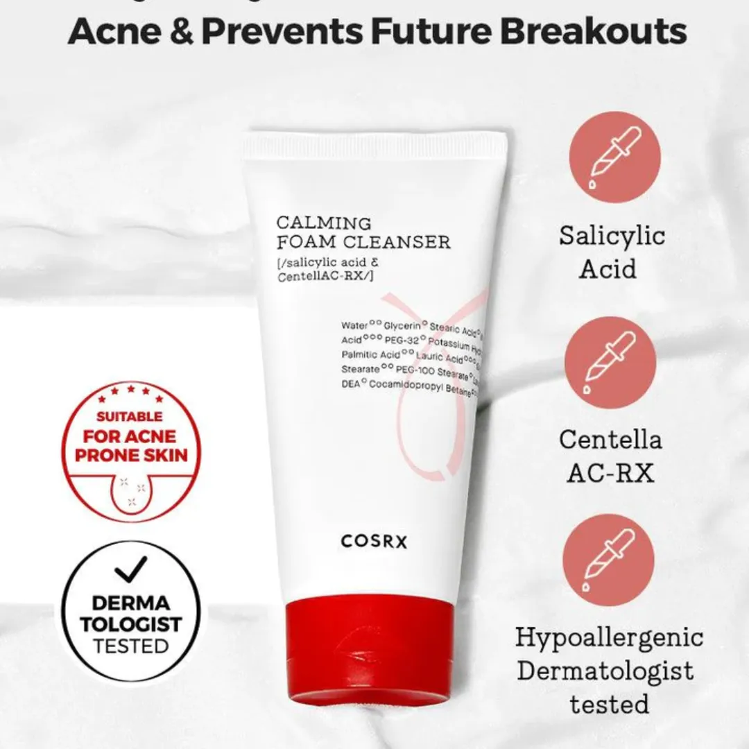 Cosrx Ac Collection Calming Foam Cleanser