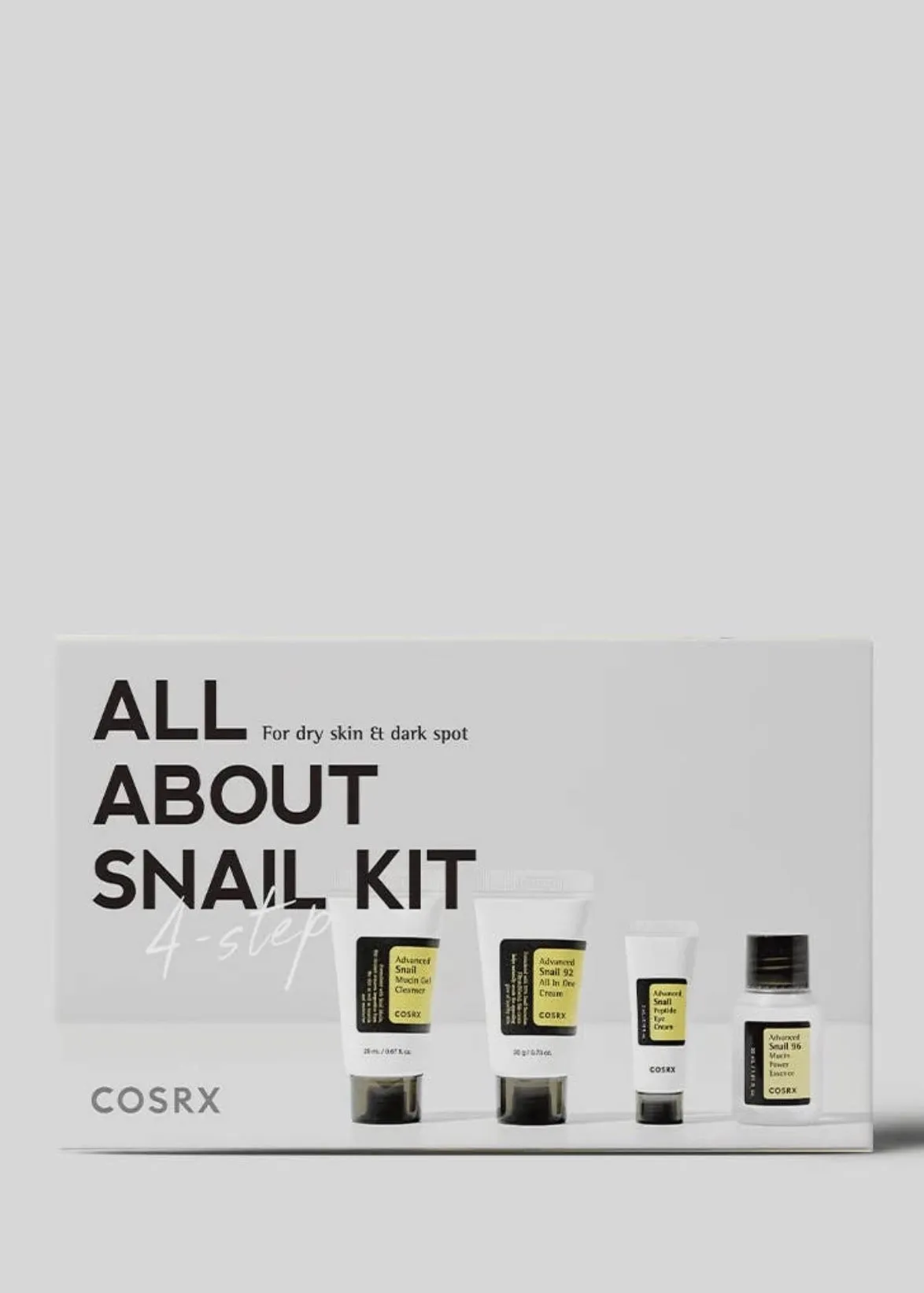COSRX ALL ABOUT SNAIL KIT 4-step