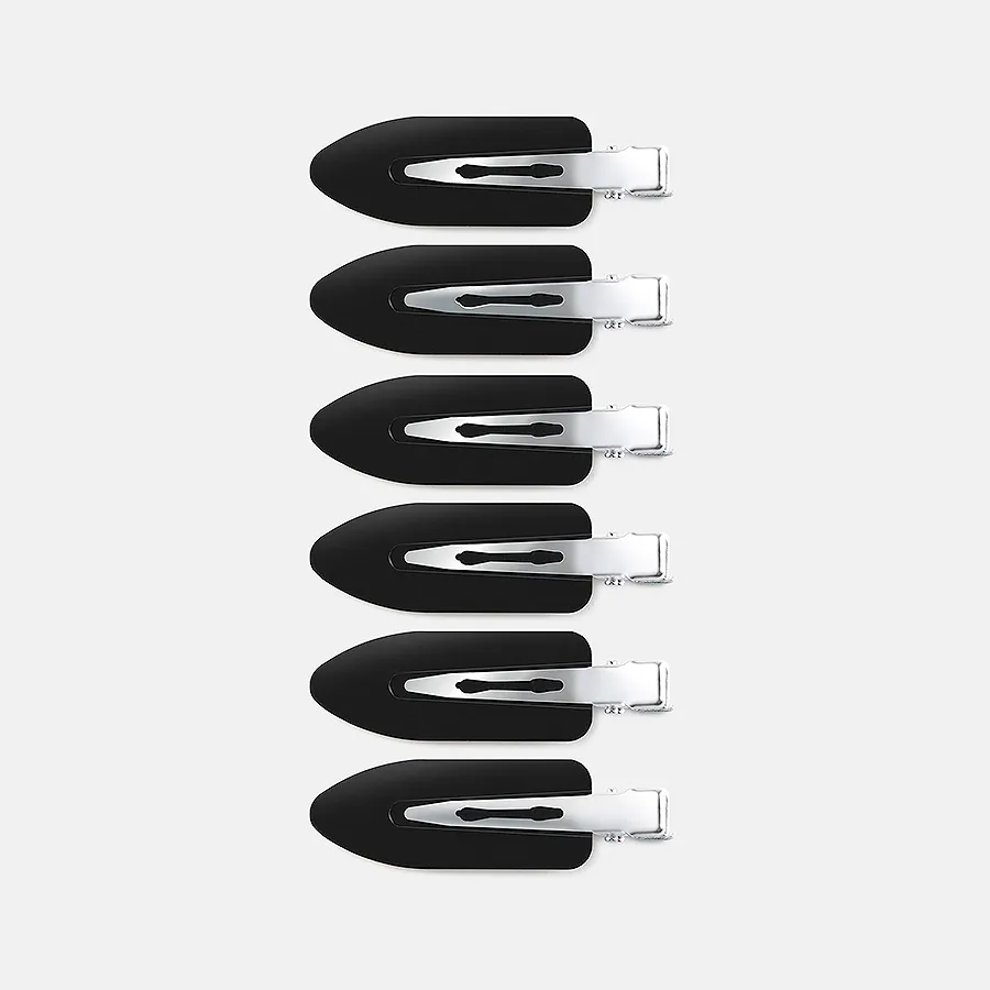 Creaseless Hair Clips 6pc