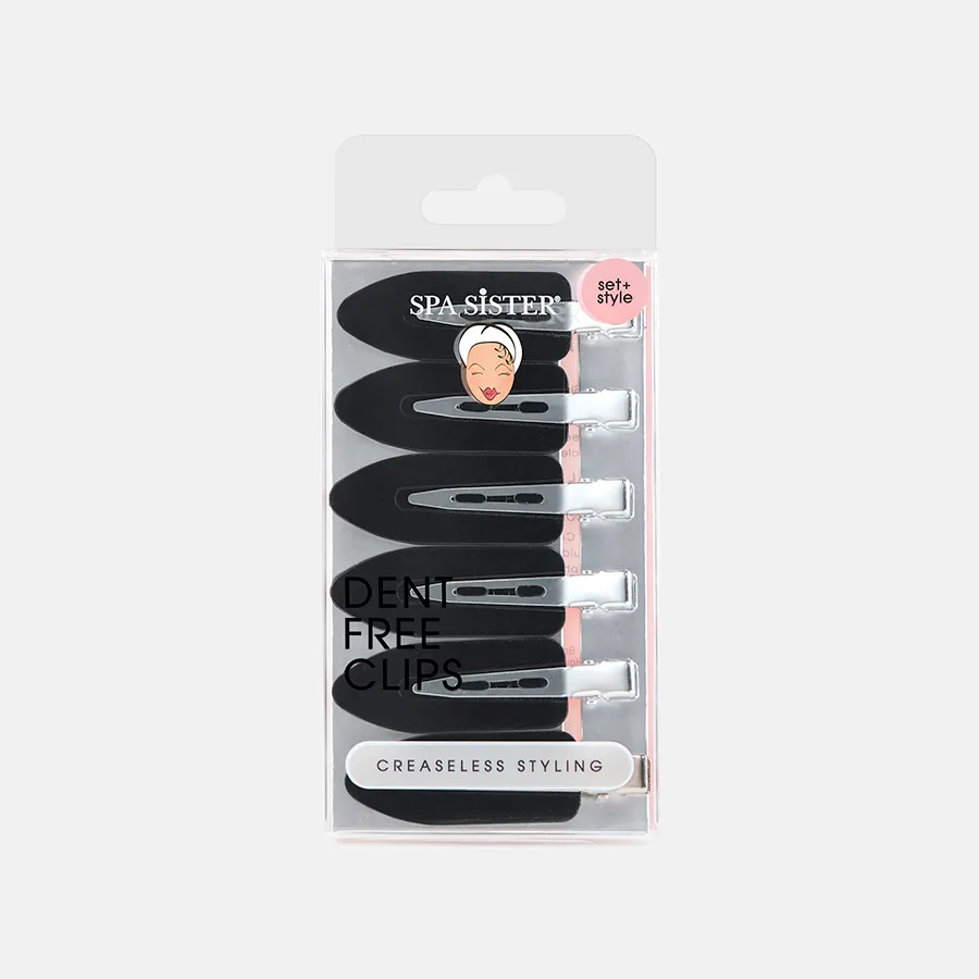 Creaseless Hair Clips 6pc