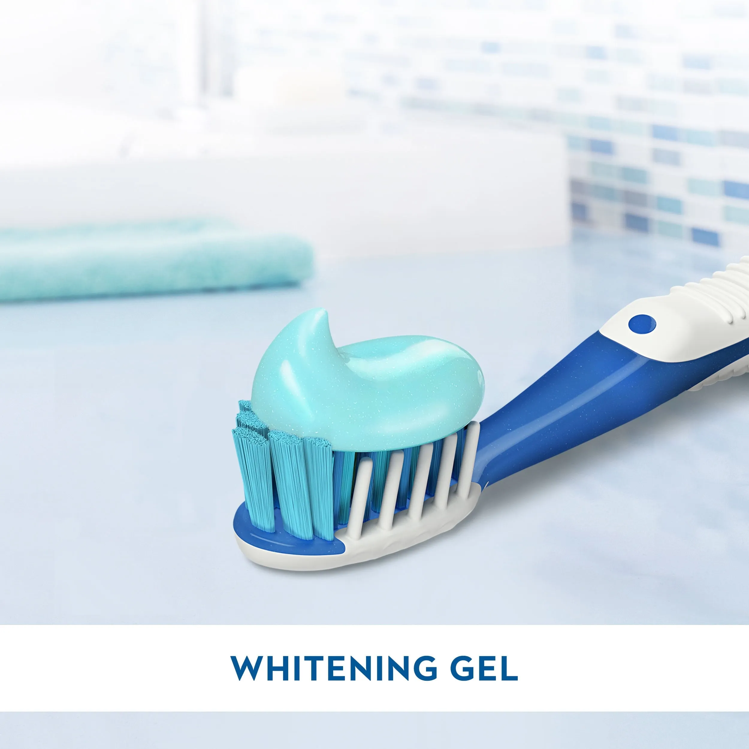 Crest Pro Health Whitening Fluoride Gel Toothpaste, Mint, 4.6 oz