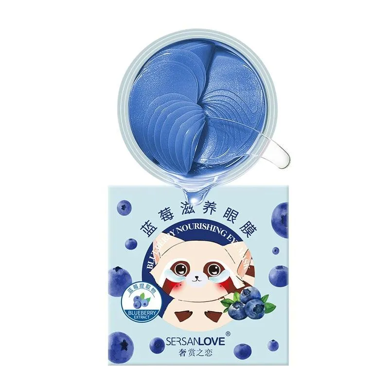 Crystal Collagen Anti Wrinkle Anti Aging Snail Serum Moisturising Eye Mask Patch