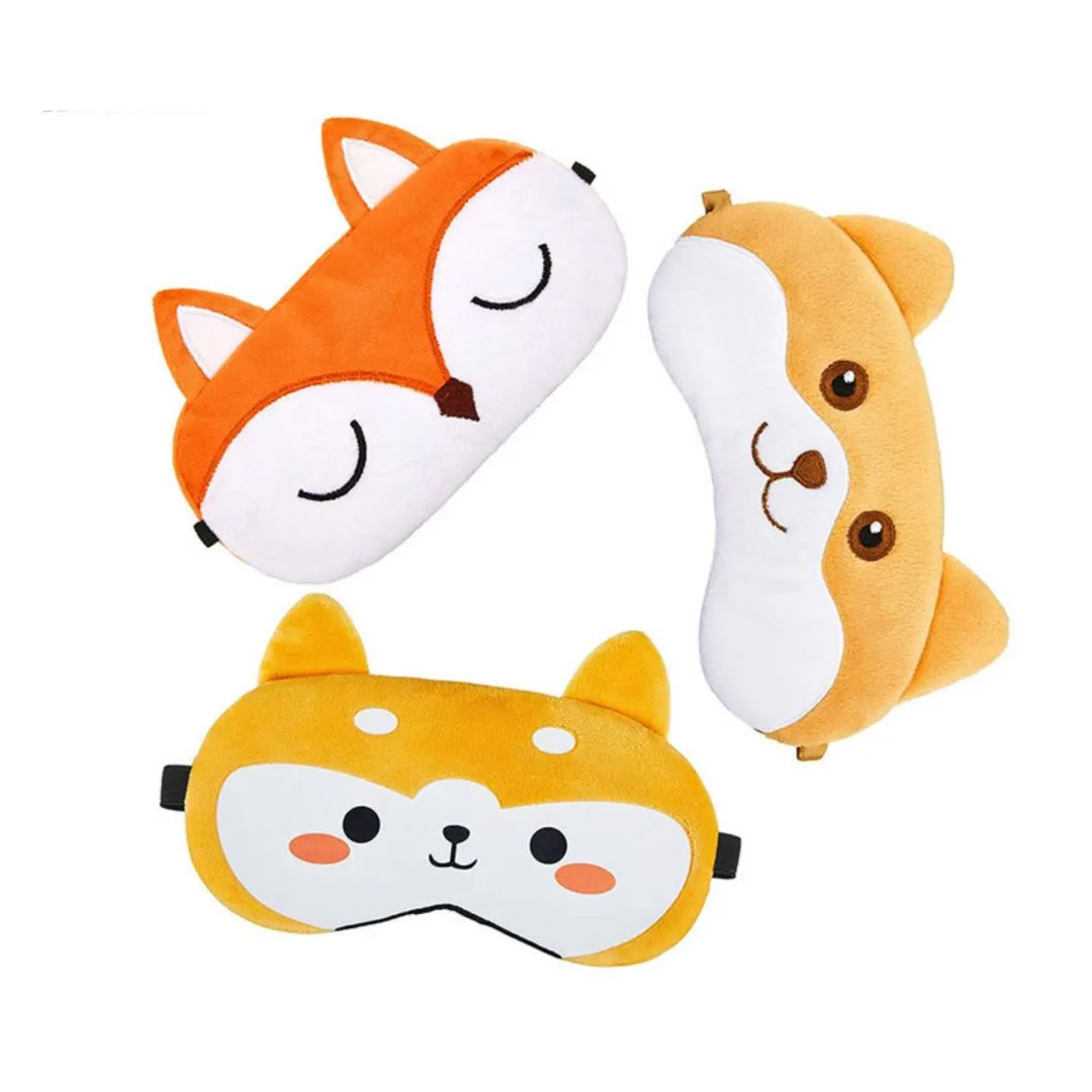 Cute Animal Eye Mask | Eye Blinder to Sleep in Style
