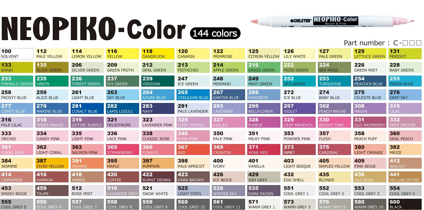 DELETER NEOPIKO-Color Pale Lavender (C-291)