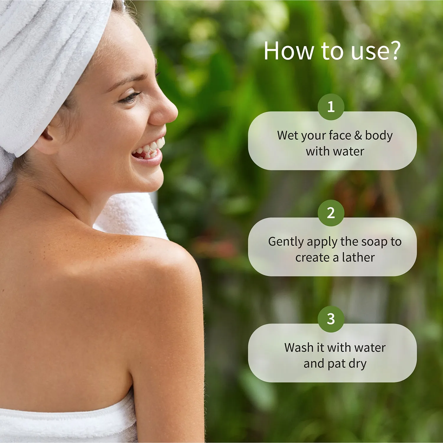 Delicate Skin Pure Handmade Castile Soap With Neem & Tulsi ( Net Qty-110g)