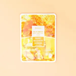 DEOPROCE Color Synergy Mask YELLOW: Honey and SnaiI Mucin,1pc