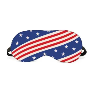 Designer Travel Eye Mask for Sleeping - Foreign Flag - Made in India