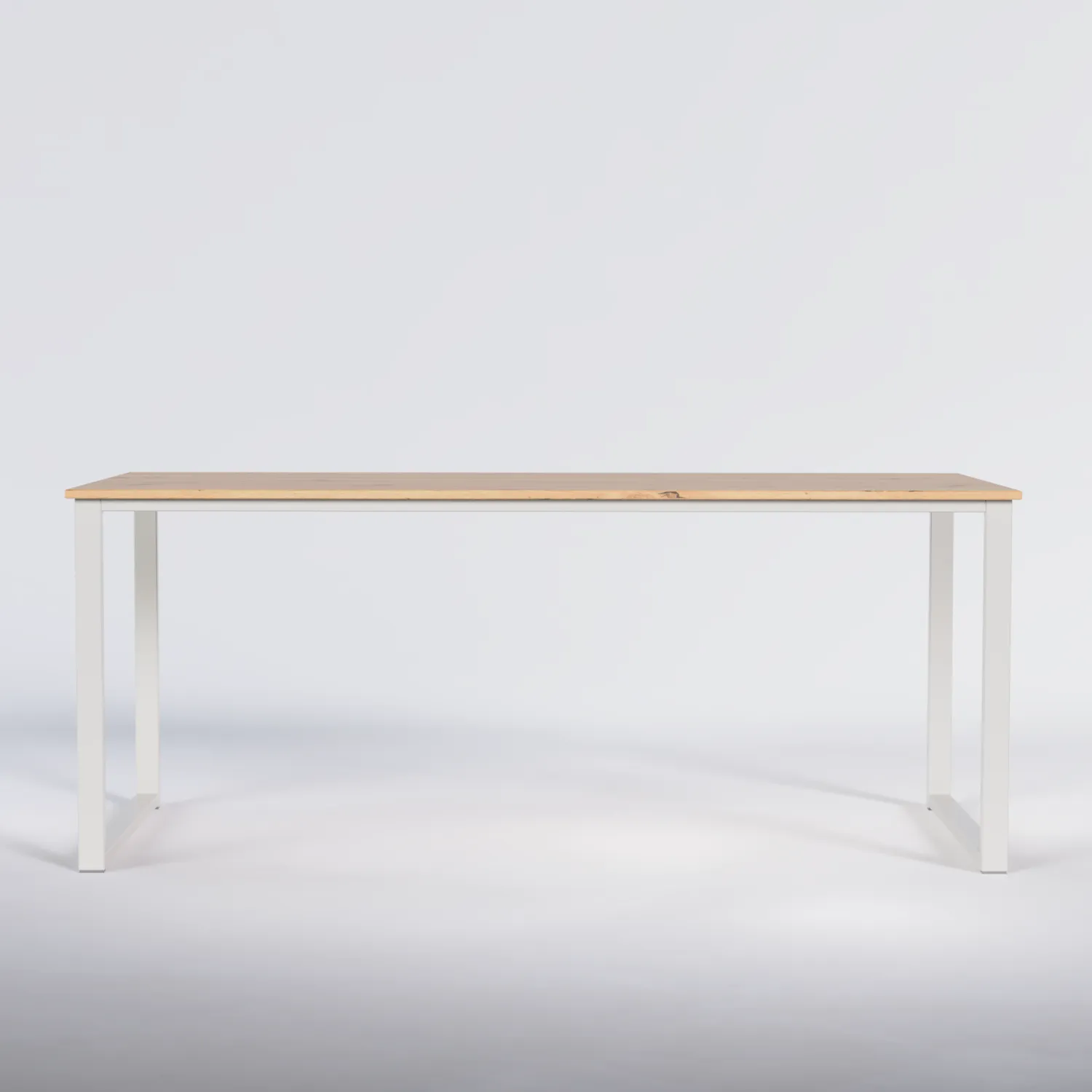Dining Table Nº 1 - Powder Coated / Solid Oak