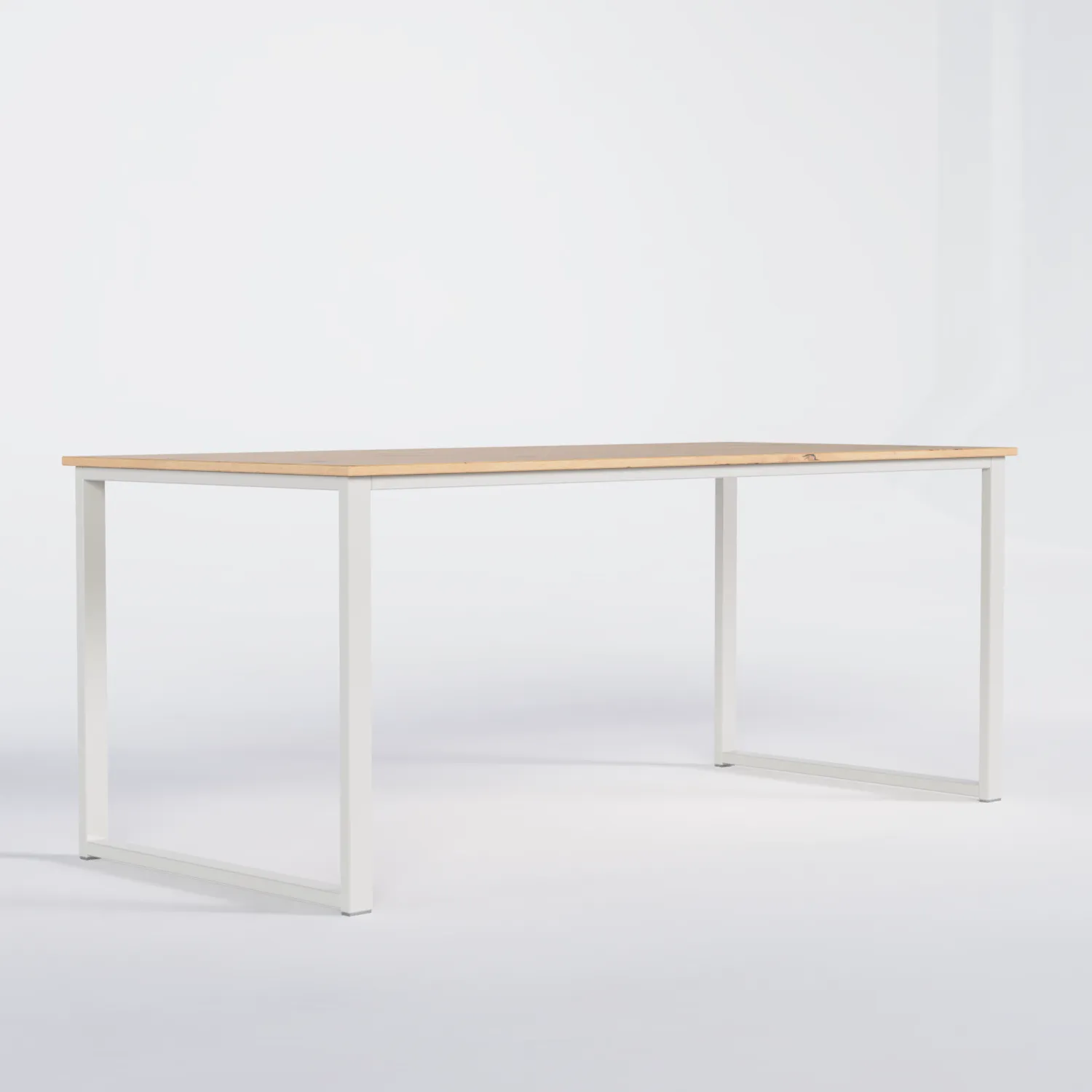 Dining Table Nº 1 - Powder Coated / Solid Oak