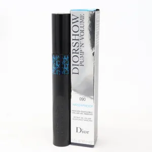 Dior Diorshow Pump 'N' Volume Waterproof Mascara 0.18oz 090 Black Pump New