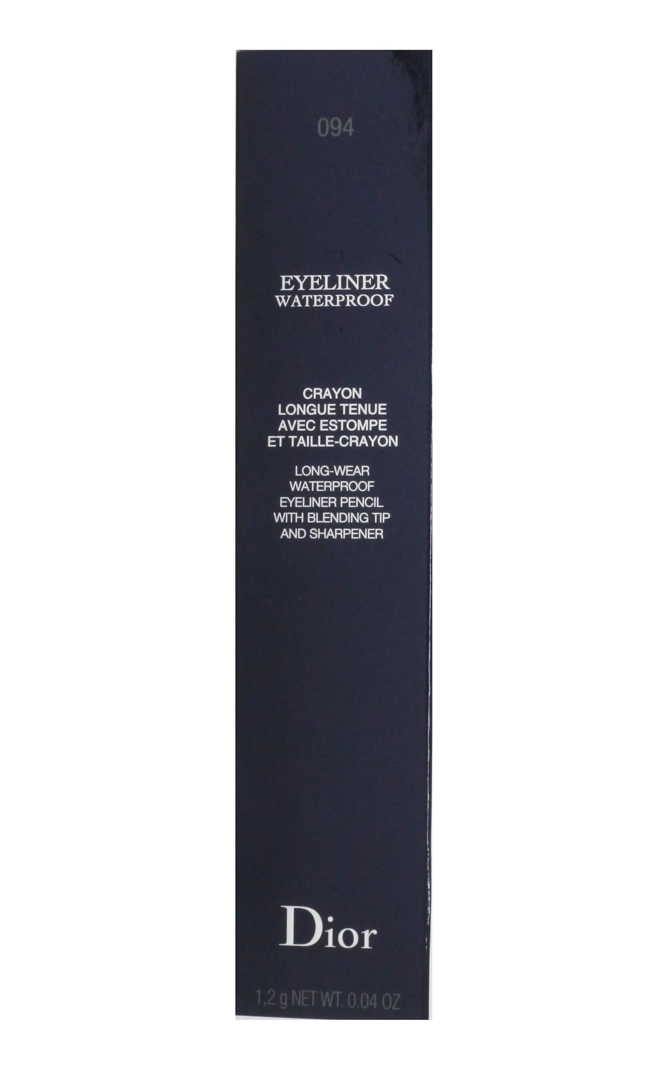 Dior Long-Wear Waterproof Eyeliner Pencil '094' 0.04oz/1.2g New In Box