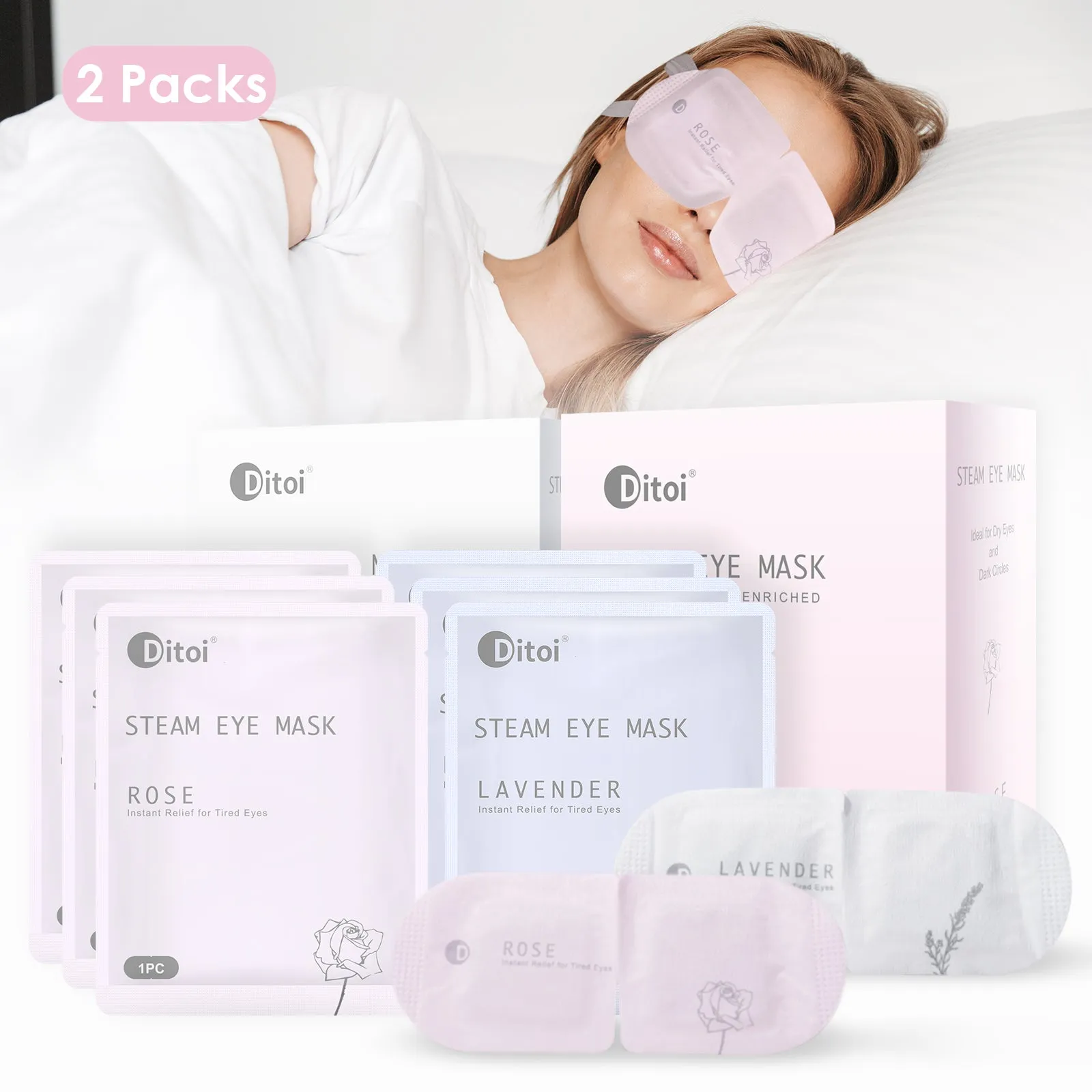 Ditoi Hyaluronic Acid Steam Eye Mask