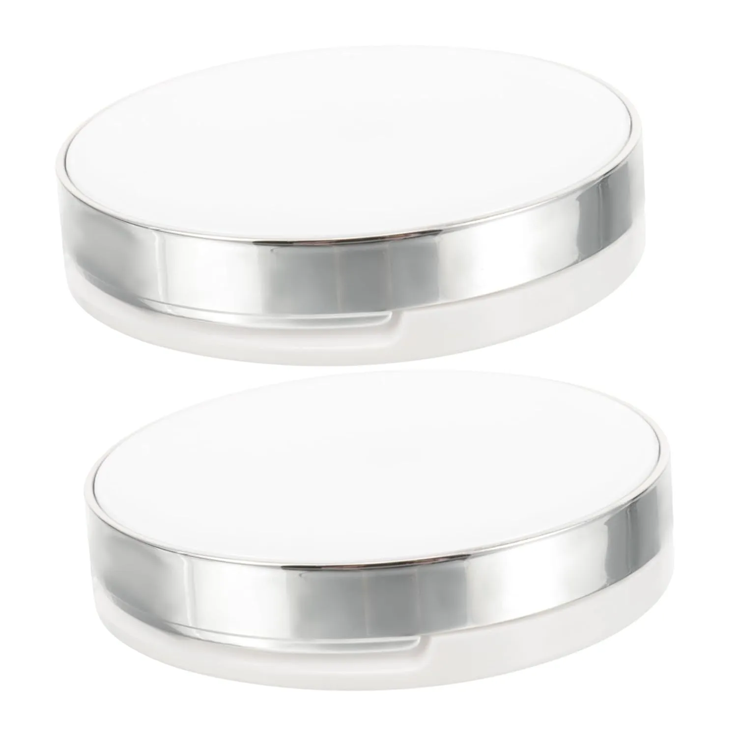 DOITOOL Loose Powder Box Mirror Compact Cushion Foundation Case Empty Powder Container for Travel