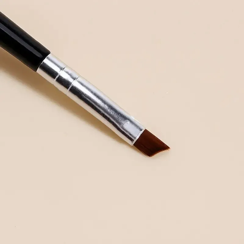 Double Ended Eyebrow Brush Angled Eyebrow Powder Brush Spiral Spoolie Brush Eyelash Brush For Eye Makeup