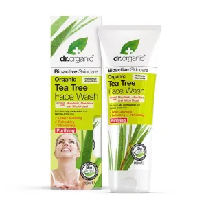 Dr Organic Tea Tree Face Wash 200ml