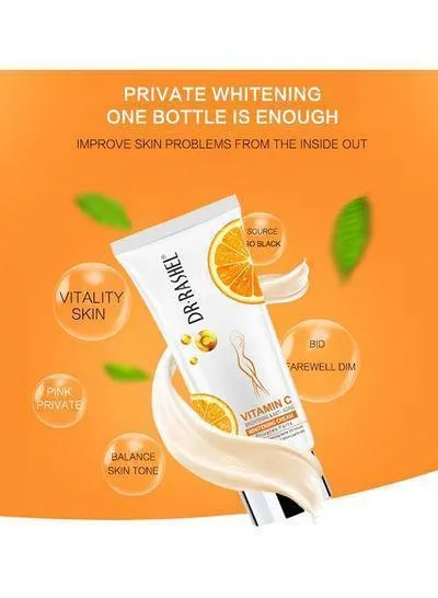 Dr.Rashel Vitamin C Brightening Anti Aging Whitening Cream For Private Parts - 80g×2Pcs (Offer)