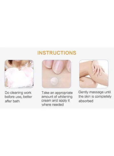 Dr.Rashel Vitamin C Brightening Anti Aging Whitening Cream For Private Parts - 80g×2Pcs (Offer)