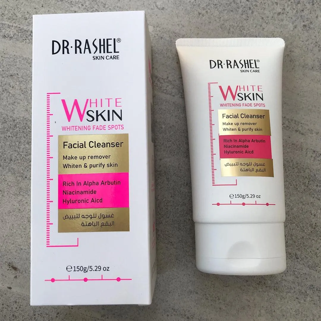 Dr.Rashel White Skin Whitening Fade Spots Facial Cleanser - 150g