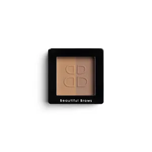 Duo eyebrow powder - Light Brown / Medium Brown